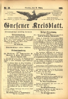 Gnesener Kreisblatt 1901.03.07 Nr19