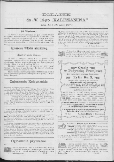 Kaliszanin : gazeta miasta Kalisza i jego okolic