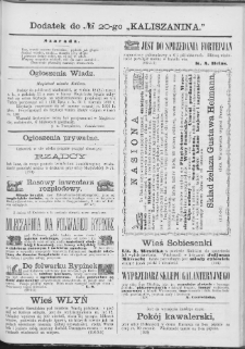 Kaliszanin : gazeta miasta Kalisza i jego okolic