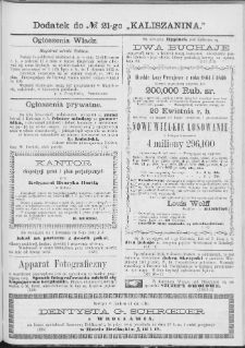 Kaliszanin : gazeta miasta Kalisza i jego okolic