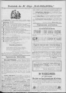 Kaliszanin : gazeta miasta Kalisza i jego okolic