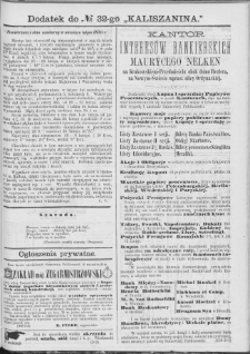 Kaliszanin : gazeta miasta Kalisza i jego okolic