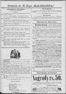 Kaliszanin : gazeta miasta Kalisza i jego okolic