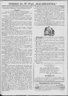 Kaliszanin : gazeta miasta Kalisza i jego okolic