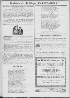 Kaliszanin : gazeta miasta Kalisza i jego okolic