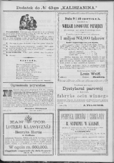 Kaliszanin : gazeta miasta Kalisza i jego okolic