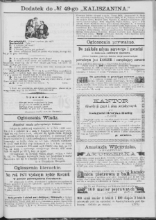 Kaliszanin : gazeta miasta Kalisza i jego okolic