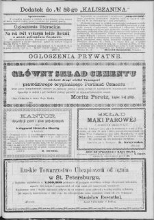 Kaliszanin : gazeta miasta Kalisza i jego okolic