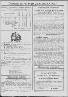 Kaliszanin : gazeta miasta Kalisza i jego okolic