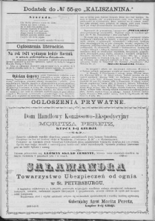 Kaliszanin : gazeta miasta Kalisza i jego okolic