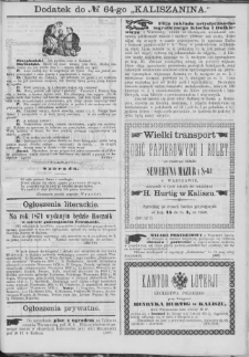 Kaliszanin : gazeta miasta Kalisza i jego okolic