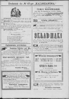 Kaliszanin : gazeta miasta Kalisza i jego okolic