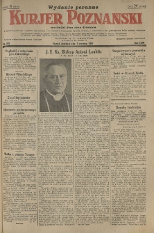 Kurier Poznański 1931.06.07 R.26 nr 255