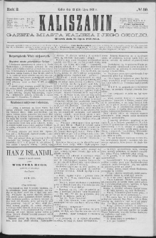 Kaliszanin : gazeta miasta Kalisza i jego okolic