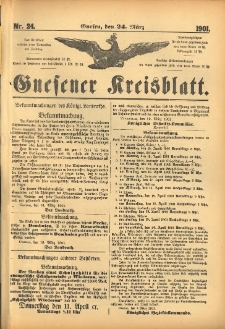 Gnesener Kreisblatt 1901.03.24 Nr24