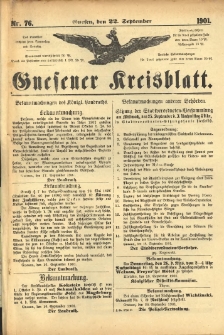 Gnesener Kreisblatt 1901.09.22 Nr76