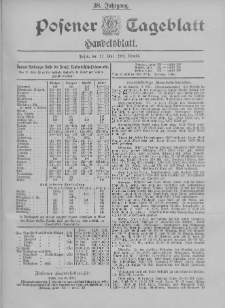 Posener Tageblatt. Handelsblatt 1899.05.16 Jg.38