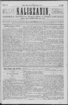 Kaliszanin : gazeta miasta Kalisza i jego okolic
