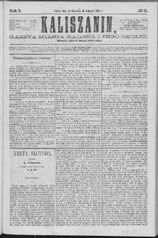 Kaliszanin : gazeta miasta Kalisza i jego okolic