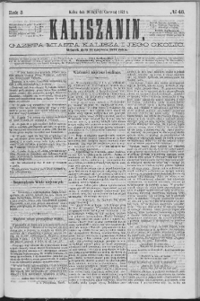 Kaliszanin : gazeta miasta Kalisza i jego okolic