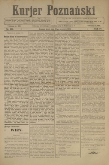 Kurier Poznański 1909.09.29 R.4 nr 222