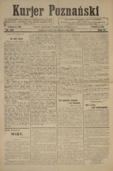 Kurier Poznański 1909.09.30 R.4 nr 223
