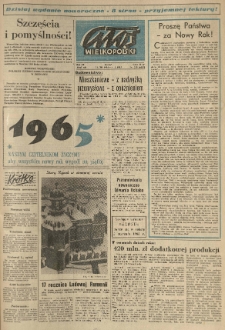 Głos Wielkopolski. 1964.12.31-1965.01.01 R.20 nr309 Wyd.AB