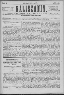 Kaliszanin : gazeta miasta Kalisza i jego okolic