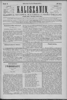 Kaliszanin : gazeta miasta Kalisza i jego okolic