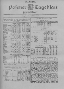 Posener Tageblatt. Handelsblatt 1899.07.26 Jg.38