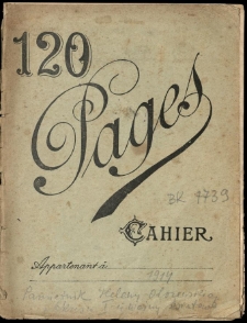 Pamiętnik Heleny Olszewskiej z okresu I wojny światowej w czasie pobytu we Francji. Fragment