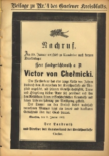 Beilage zum Gnesener Kreisblatt 1902.01.12 Nr4