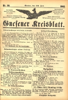 Gnesener Kreisblatt 1902.07.24 Nr59