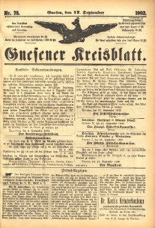 Gnesener Kreisblatt 1902.09.17 Nr75