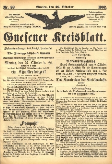 Gnesener Kreisblatt 1902.10.16 Nr83