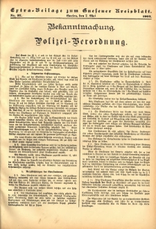 Extra-Beilage zum Gnesener Kreisblatt 1903.05.07 Nr37