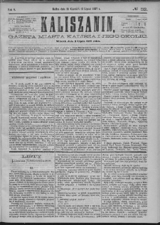 Kaliszanin : gazeta miasta Kalisza i jego okolic