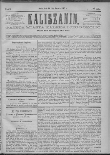 Kaliszanin : gazeta miasta Kalisza i jego okolic