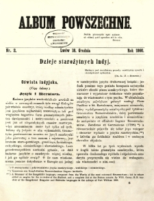 Album Powszechne : czasopismo naukowe poświęcone umiejętnościom i sztukom pięknym. 1860 Nr2