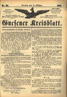 Gnesener Kreisblatt 1903.10.04 Nr80
