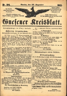 Gnesener Kreisblatt 1903.12.27 Nr104