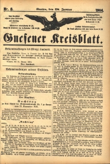 Gnesener Kreisblatt 1904.01.28 Nr8