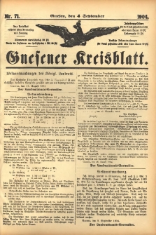 Gnesener Kreisblatt 1904.09.04 Nr