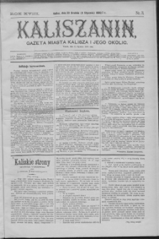 Kaliszanin : gazeta miasta Kalisza i jego okolic