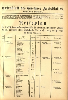 Extrablatt des Gneser Kreisblatts 1904.10.09