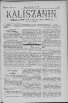 Kaliszanin : gazeta miasta Kalisza i jego okolic