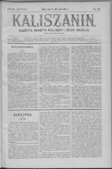 Kaliszanin : gazeta miasta Kalisza i jego okolic