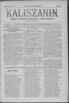 Kaliszanin : gazeta miasta Kalisza i jego okolic