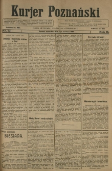 Kurier Poznański 1907.04.04 R.2 nr77