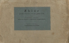 Zbi&oacute;r architektonicznych pomysł&oacute;w służących do upiększenia i uzupełnienia wiejskich budowli i zabudowań gospodarskich